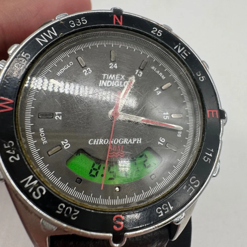 Timex indiglo chronograph